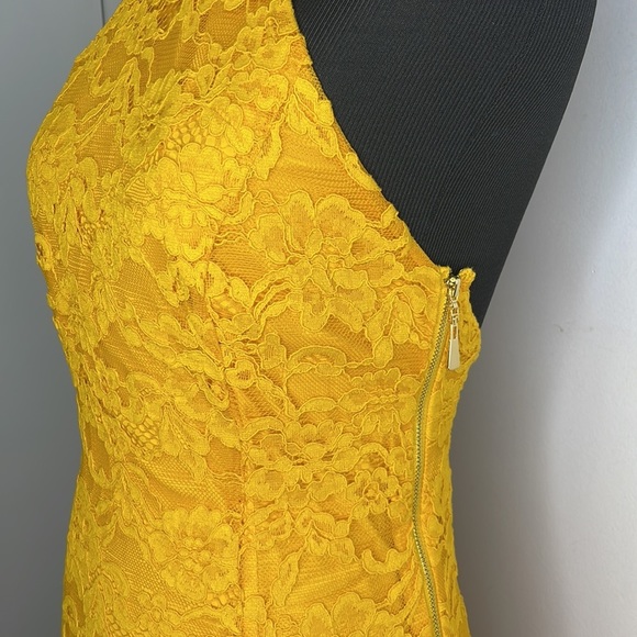 𝅺NBD X NAVEN lace halter neck open back mini dress - Picture 4 of 11